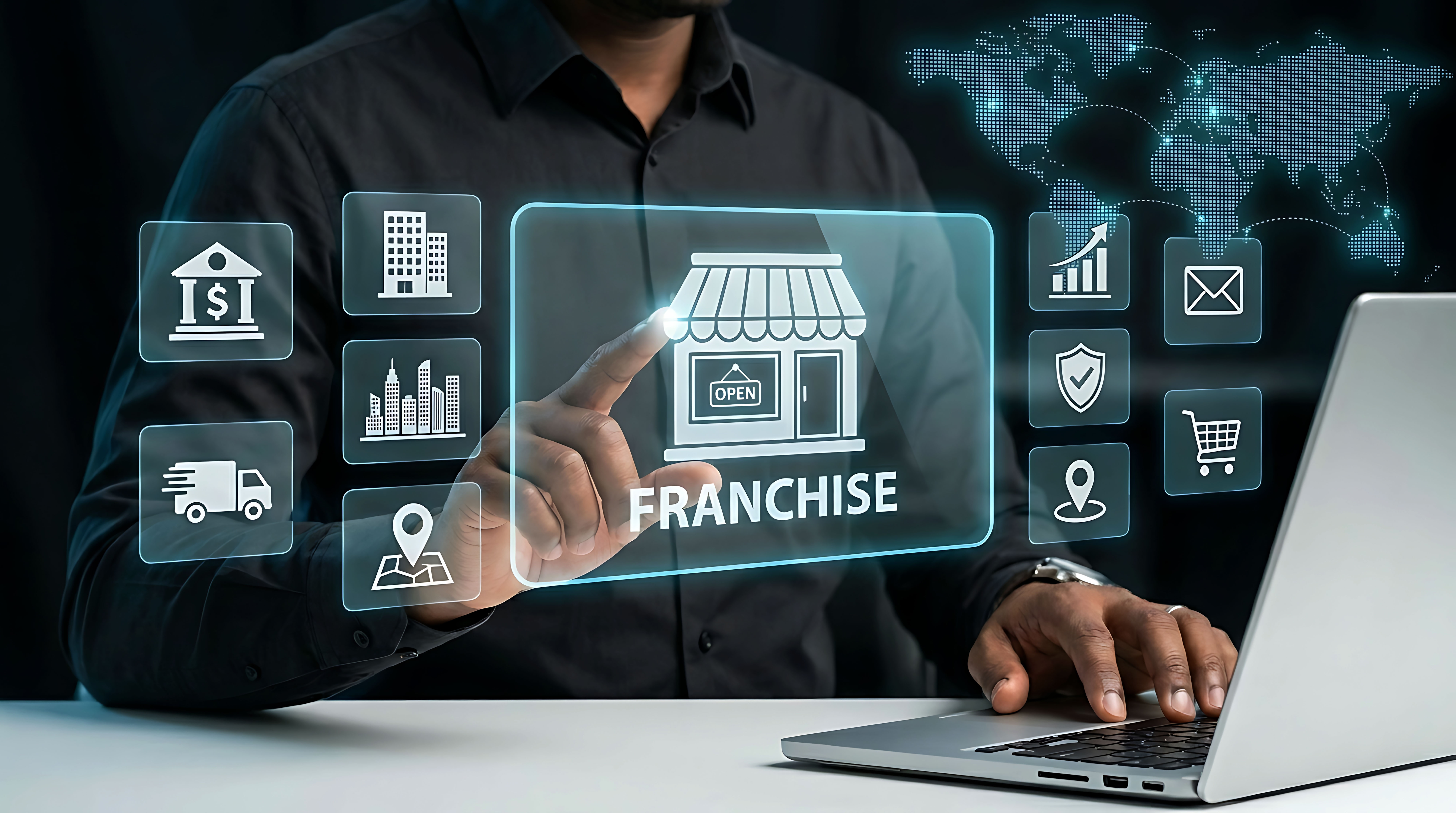 ordinateur franchisé